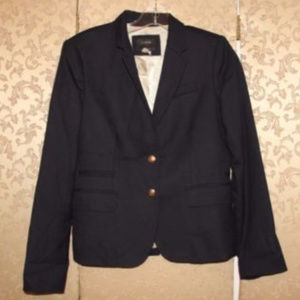 J. Crew Crest Buttons Classic Schoolboy Blazer 4